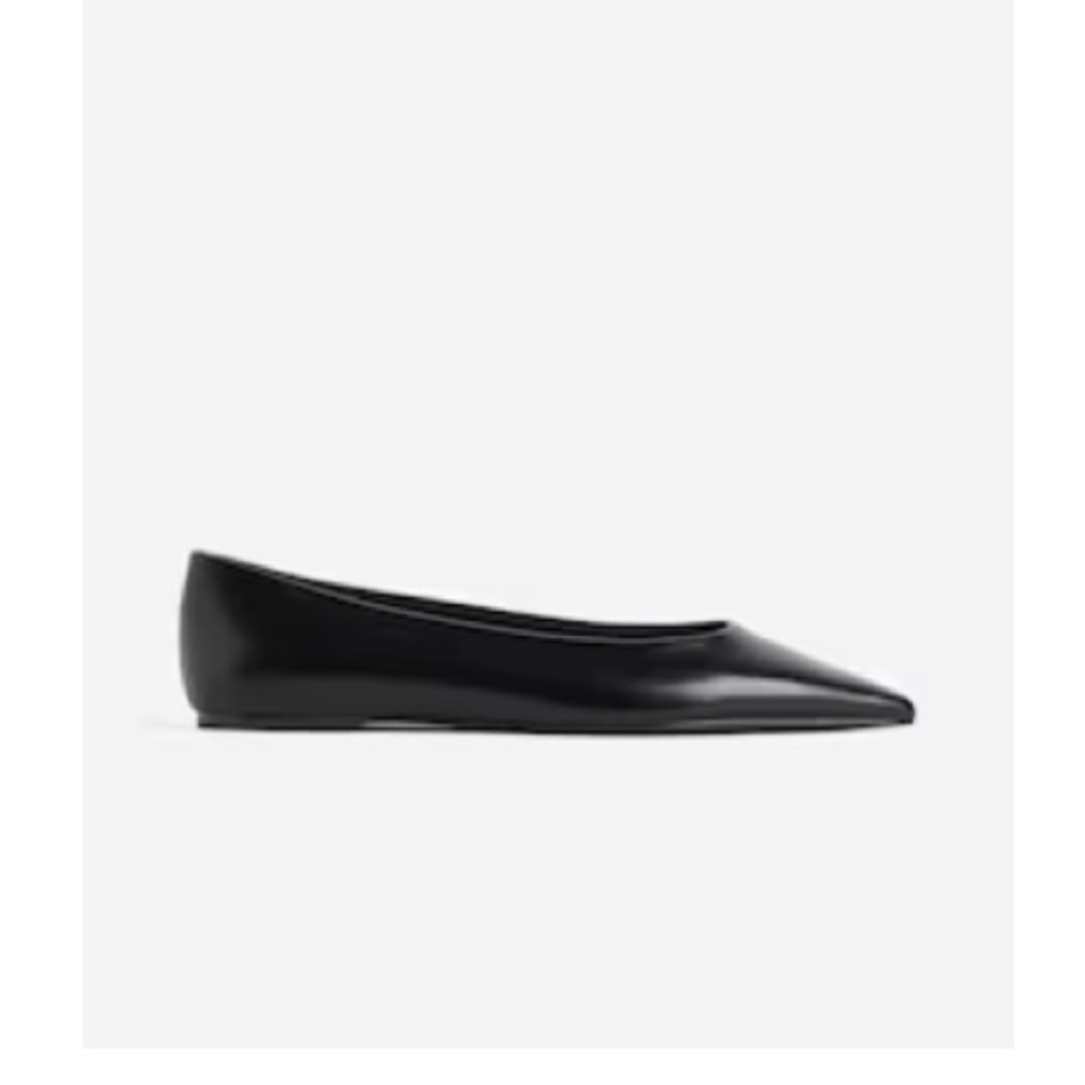 H&M Black Pointed Flats